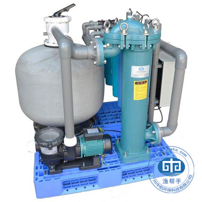 广州中航育苗原水处理养殖系统