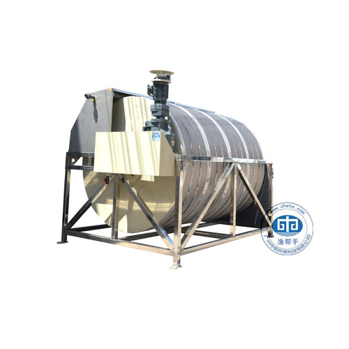 ZH-PS series stainless steel drum microfilter machine