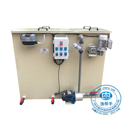 一体化小型循环水养殖设备水产批发及酒店暂养池水产养殖微滤机